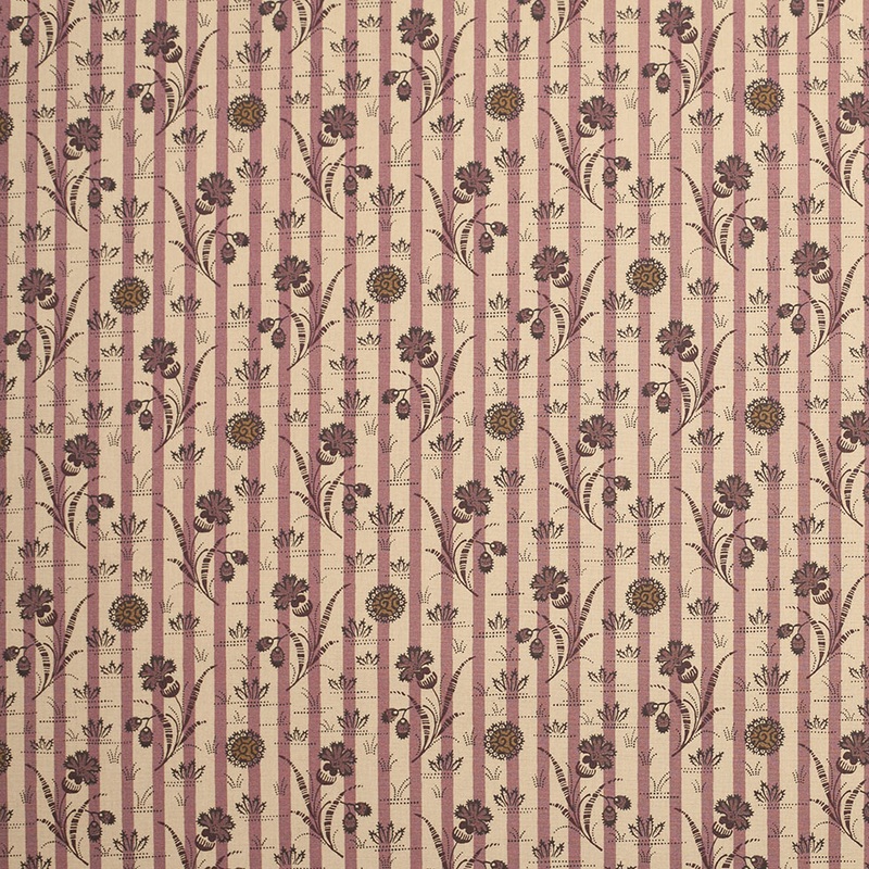 Liberty of London Hulme Purple/Gold Cotton Poplin