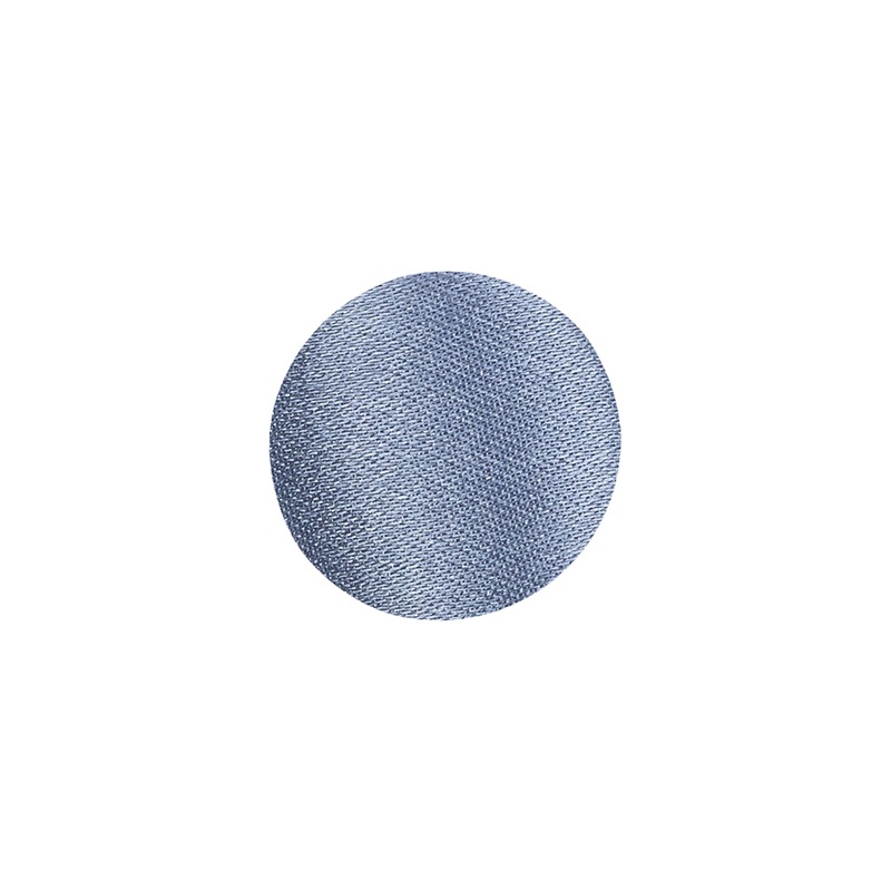 Mood Exclusive Infinity Blue Silk Covered Button – 24L/15mm