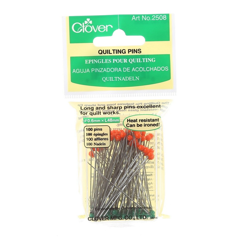 Quilting Glasshead Pin Size 30 – 1-7/8in 100ct