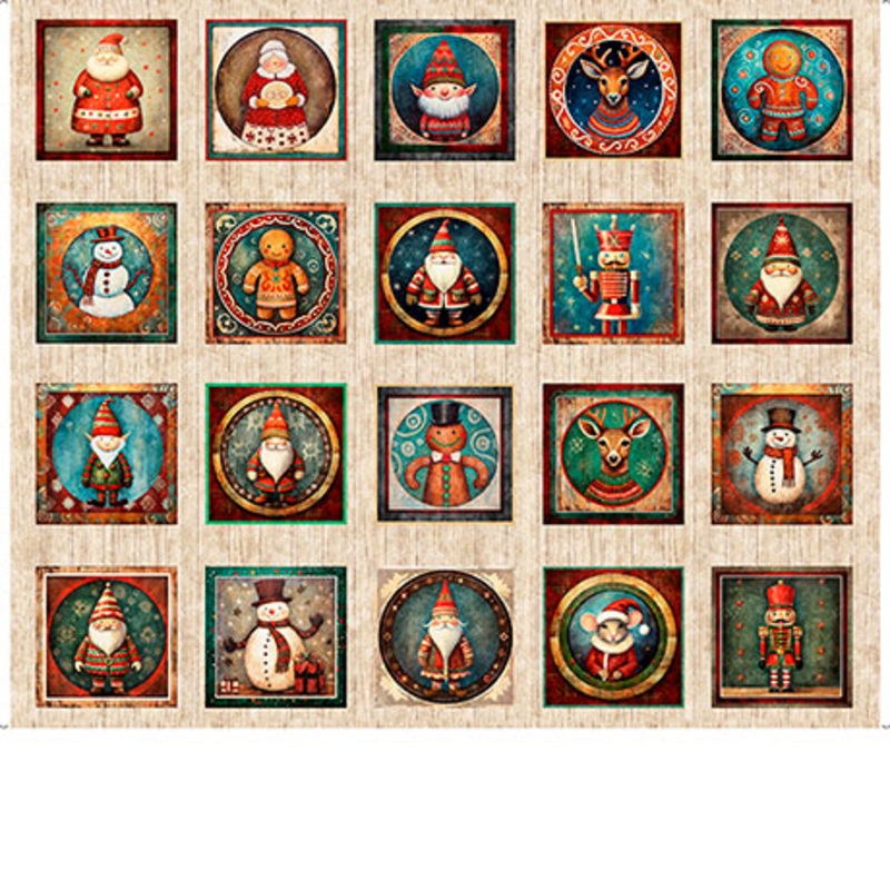 Santa’s Workshop 2600-31070-X 36″ Panel