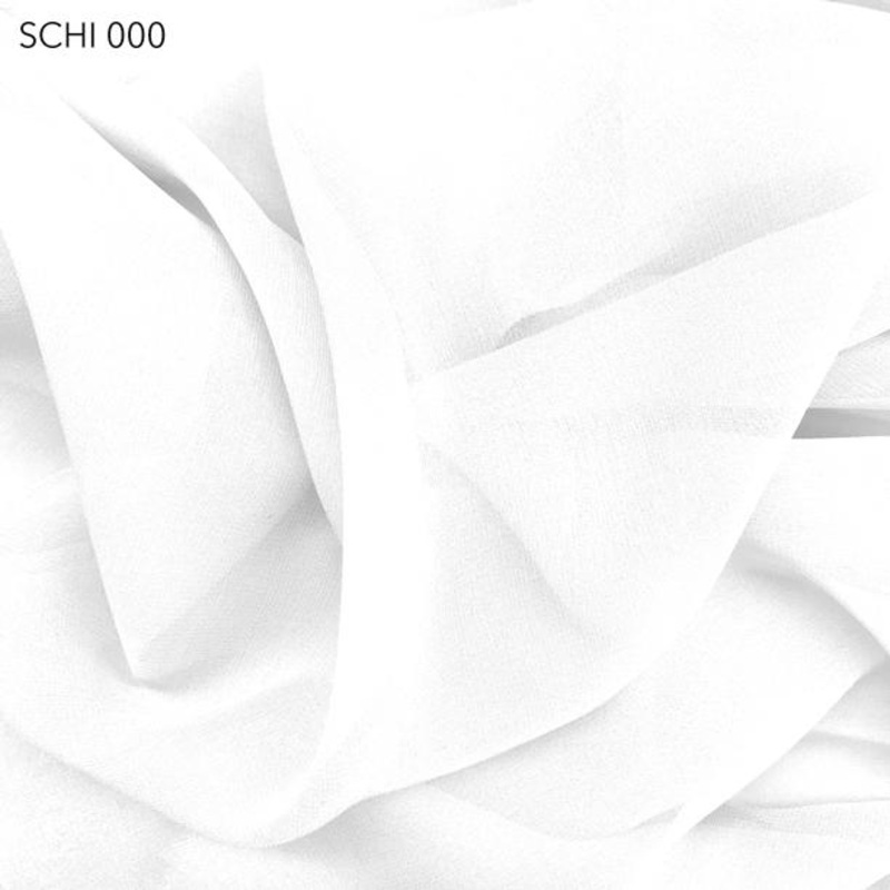 Silk Chiffon – Silk White Fabric by the Yard
