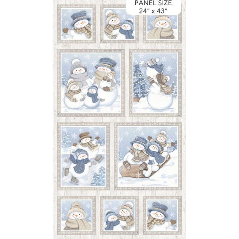 Clearance – Snow Much Fun – Flannel –  F26985-42 – 24″ panel