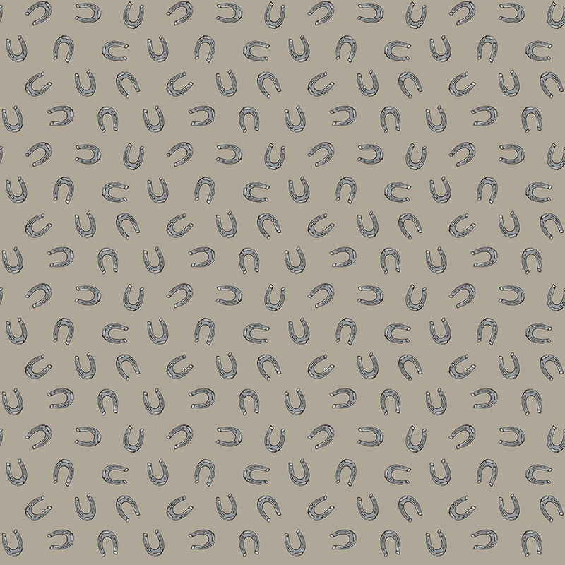 Cowboys / Horseshoes in Khaki