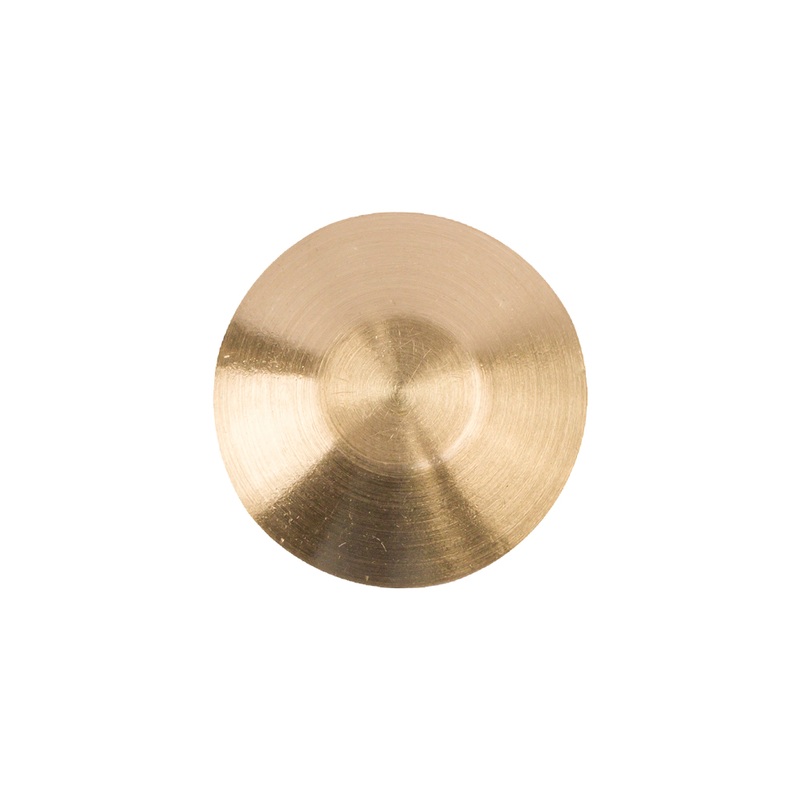 Gold Matte Metal Button – 32L/20mm