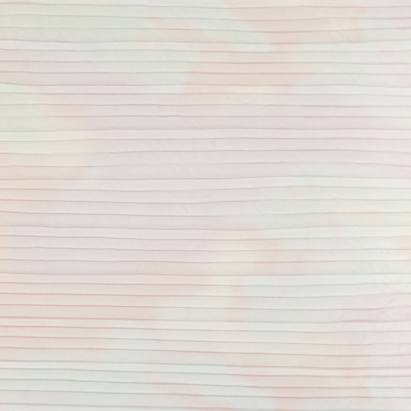 Pink Dolphin, Lilac and Pale Blue Tie Dye Pleated Tulle