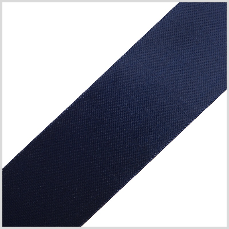 1.5″ Navy Single Face Satin Ribbon