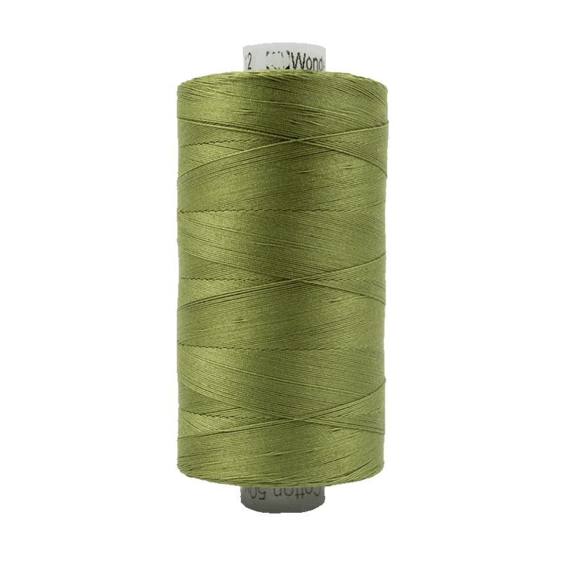 50wt – Konfetti – Olive Green – KT612 – Wonderfil- 1000m/1094yd
