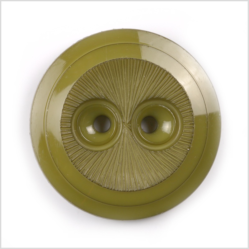 Green Plastic Button – 54L/34mm