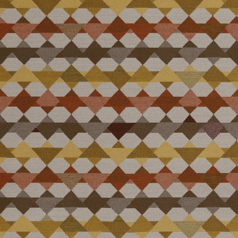 Remnant of Wolf Gordon Trilateral Sienna Upholstery Fabric Order Product 1