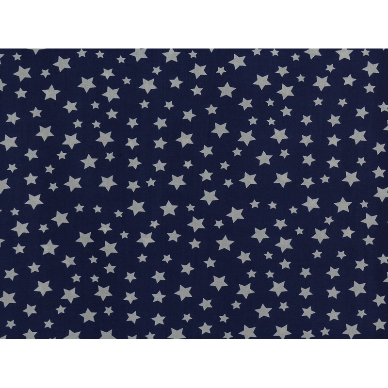 240cm White Stars Cotton Sheeting CU1189-9 CU1189-9