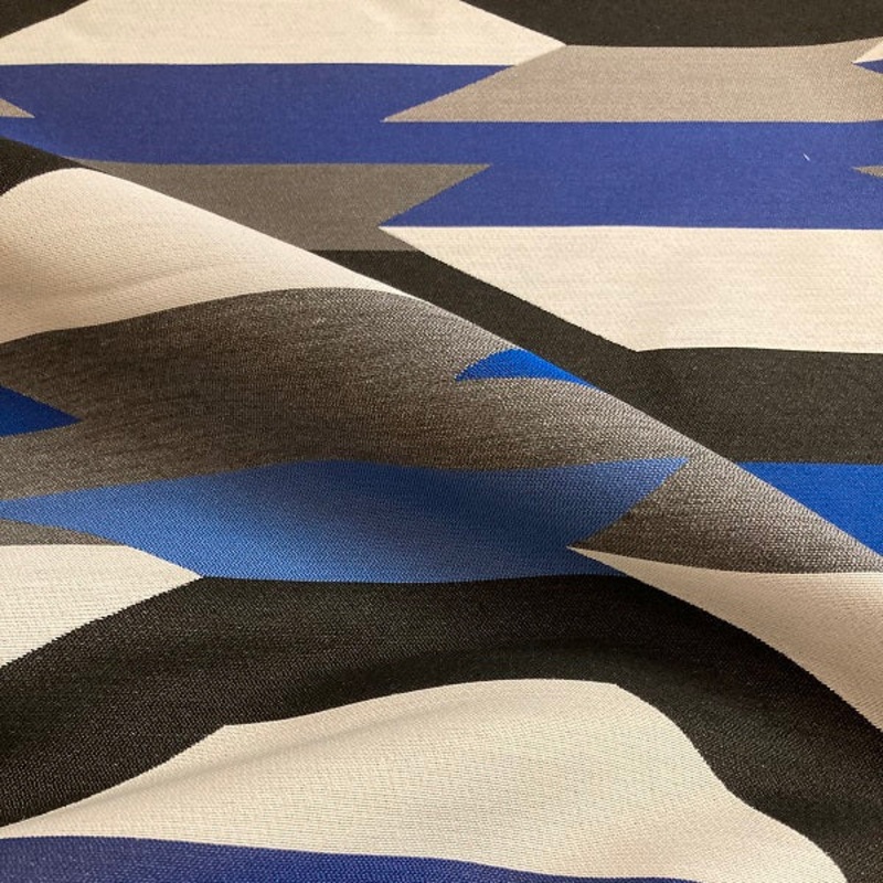 Remnant of Arc-Com Crescendo Midnight Sunbrella Upholstery Fabric Order Product 1