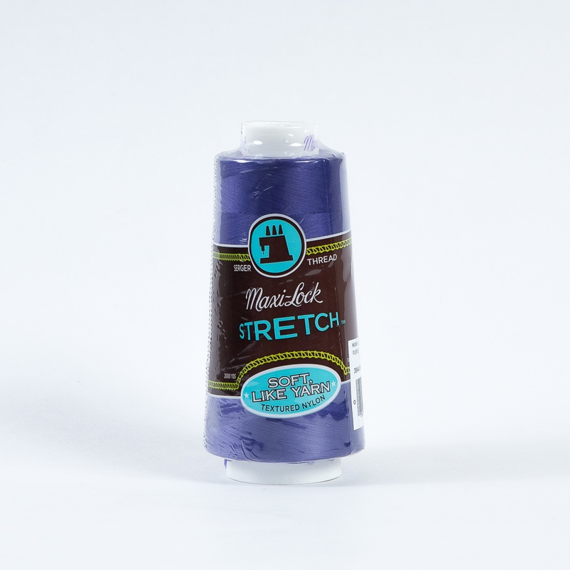 Maxi-Lock Stretch Serger Thread 2000yds – Purple