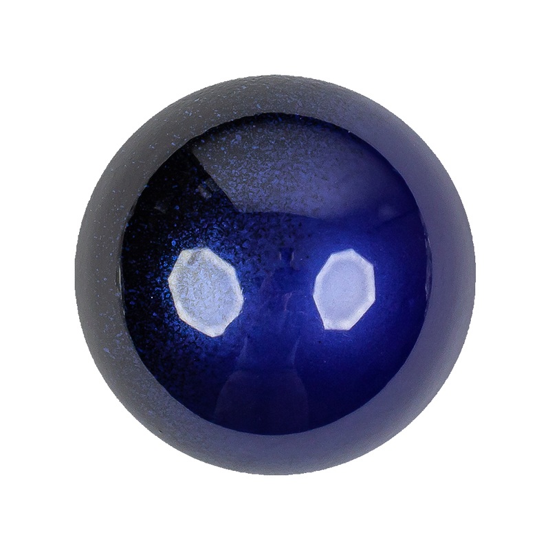 Metallic Navy Blue Button – 44L/28mm