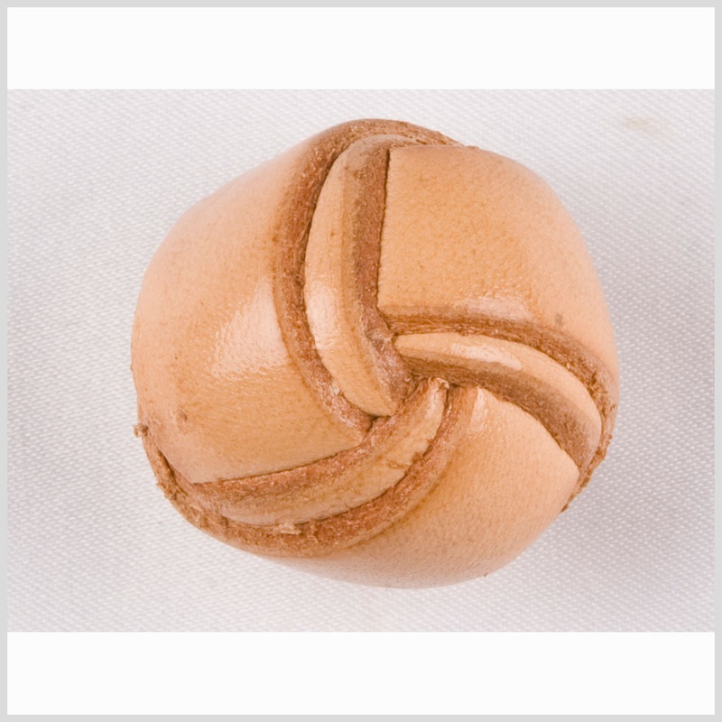 Natural Leather Button – 32L/20mm