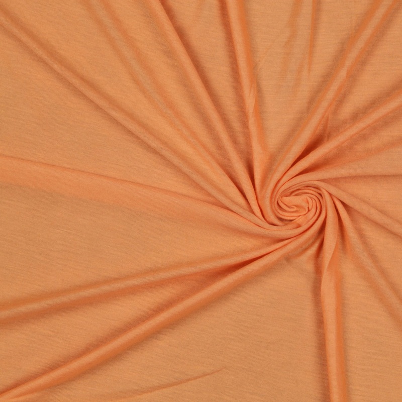 Muskmelon Stretch Silk and Rayon Jersey