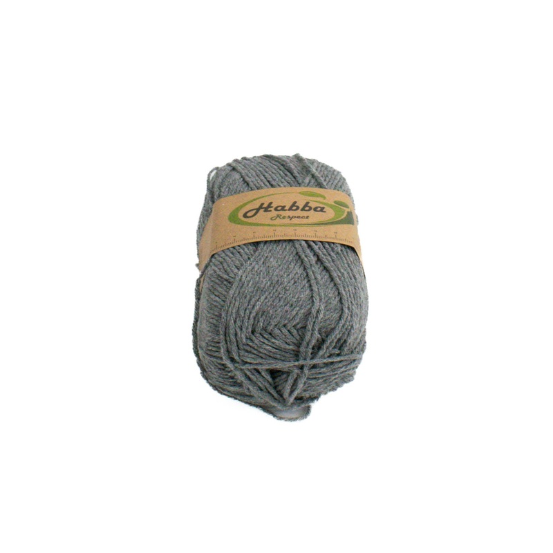 100G Habba Wool Dark Grey 6988888811311