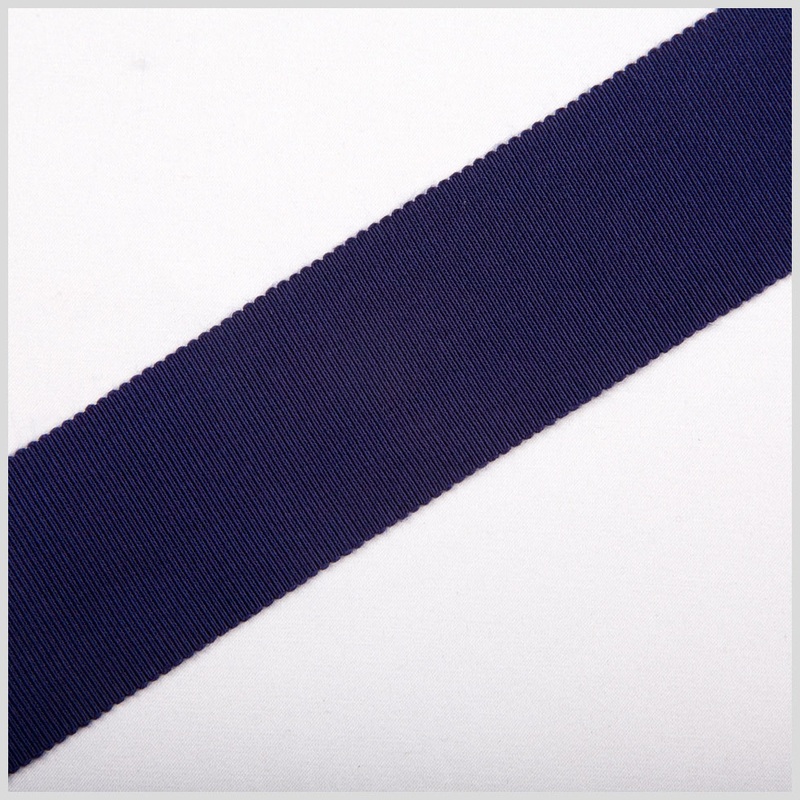 3.75″ Deep Plum Double Face French Satin Ribbon