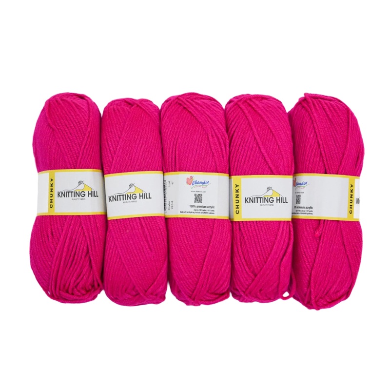 5pc 100G Knitting Hill Chunky 2000000001708