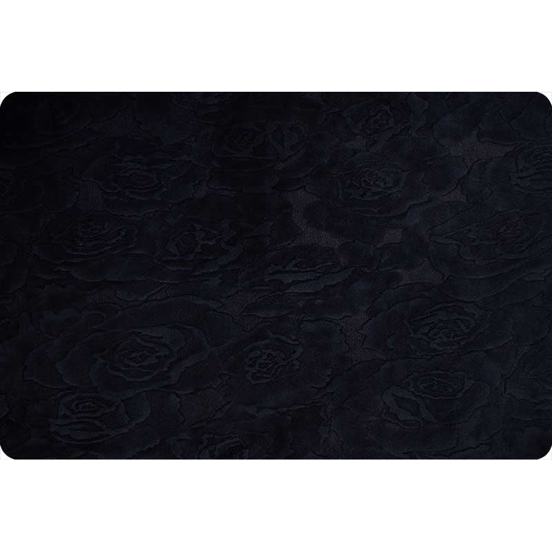 Extra Wide Rose Burnout Cuddle 3 / Navy
