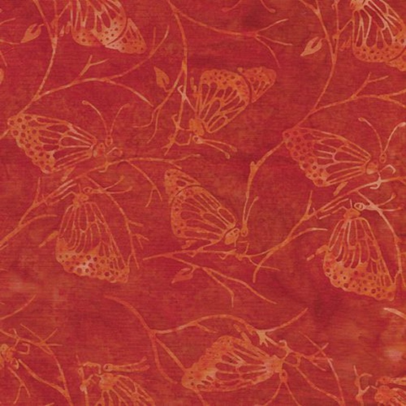 Free to Fly Batiks Burnt Orange