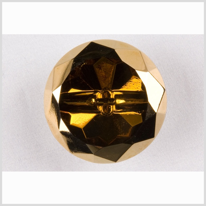 Gold Glass Button – 14L/9mm