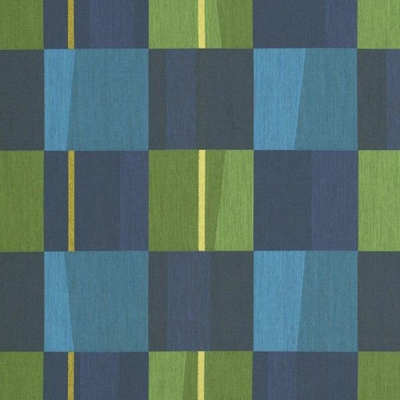 Maharam Wedge Kinder Geometric Blue Upholstery Fabric Order Product