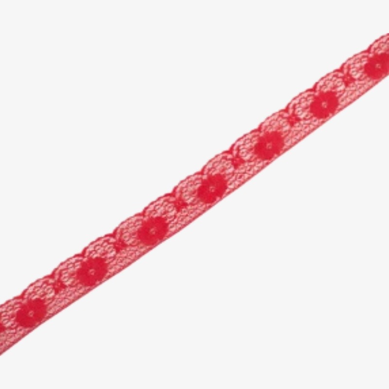 Nylon Lace #496 | Red