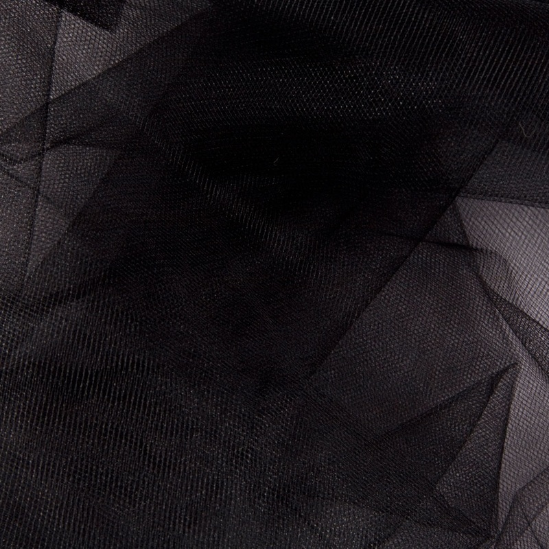 Nylon Tulle 108″ – Black – Pavlova Wide Collection
