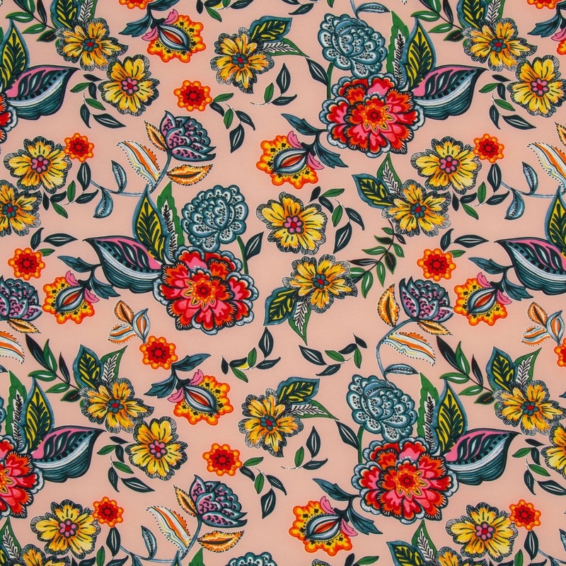 Printed Super Soft Pink Floral Multi