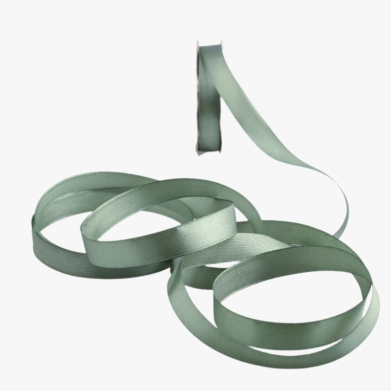 Satin Ribbon 15mm Avocado #80 Per Meter