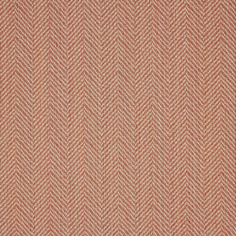 Fusion Posh Herringbone Woven by Sunbrella – Coral