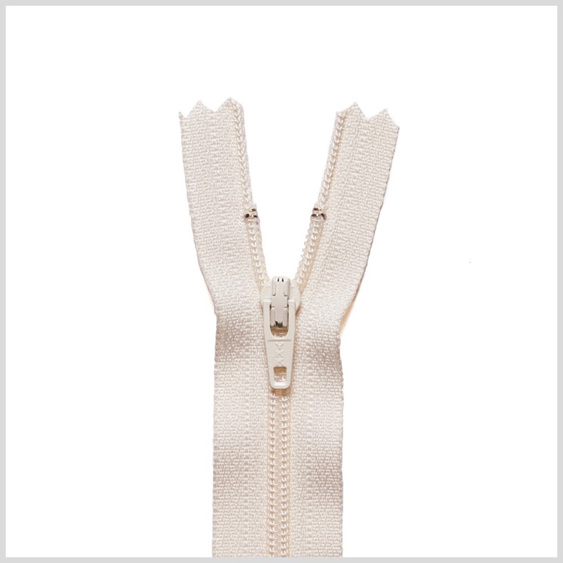 Regular Zipper 9″ by YKK – 099 Off-White