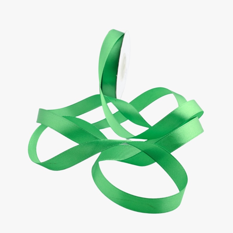 Satin Ribbon 10mm Emerald #23 Per Meter
