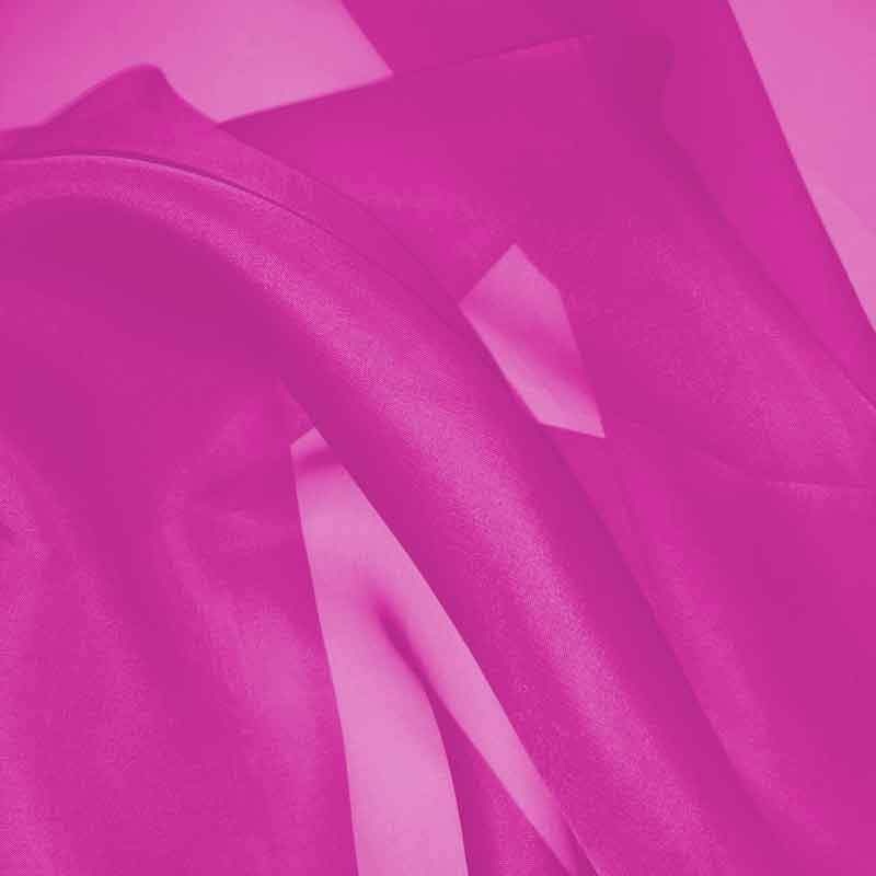 Silk Organza – Magenta Fabric by the Yard