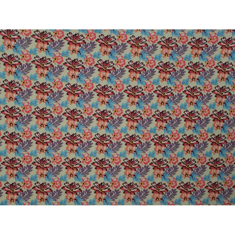 150cm Printed Scuba Crepe DR1874-12 DR1874-12