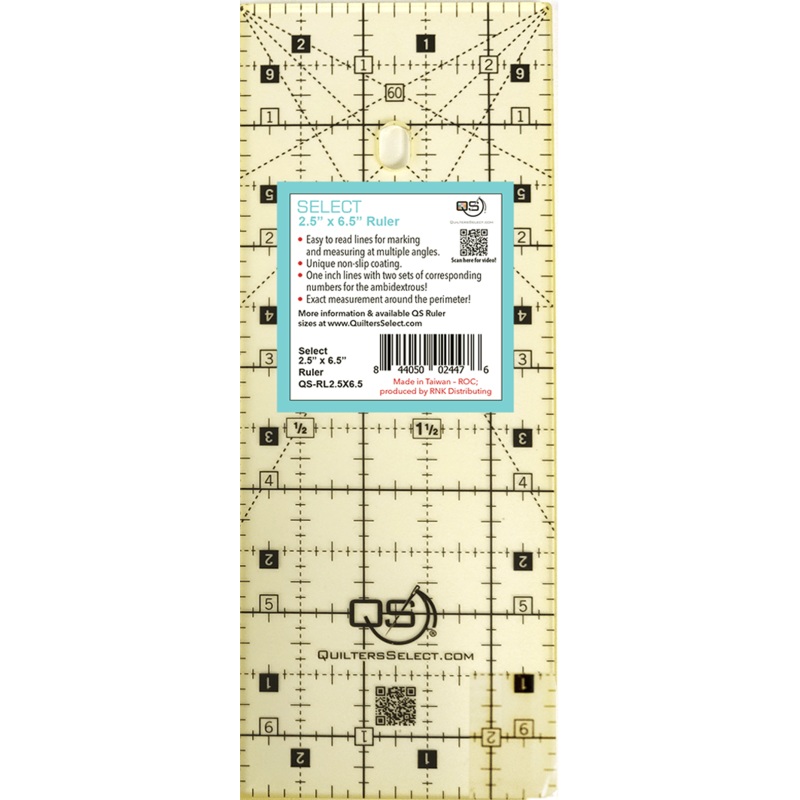 2.5″ x 6.5″ Non-Slip Ruler