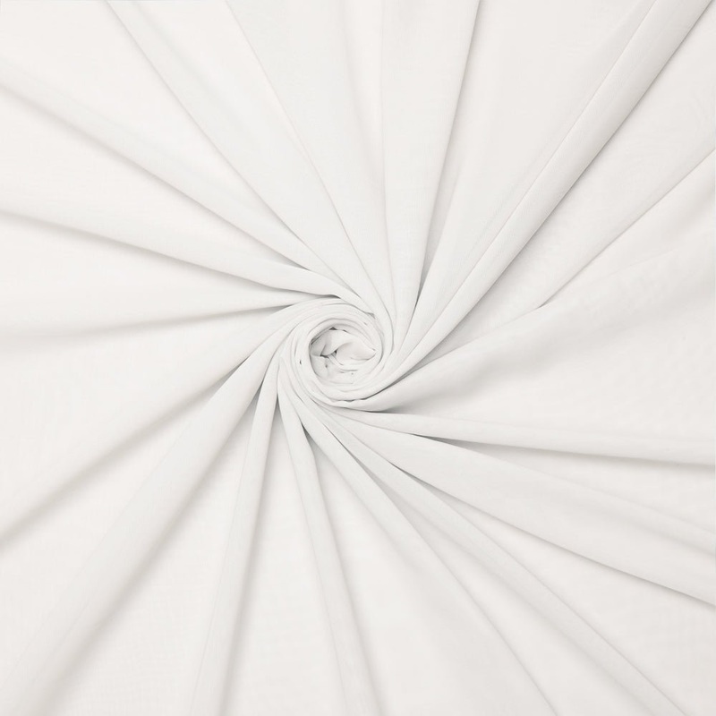 Multi Chiffon White