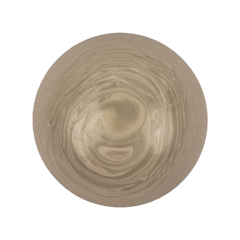 Overcast and Cannoli Cream Swirl Dome Shaped Plastic Shank Back Button – 44L/28mm