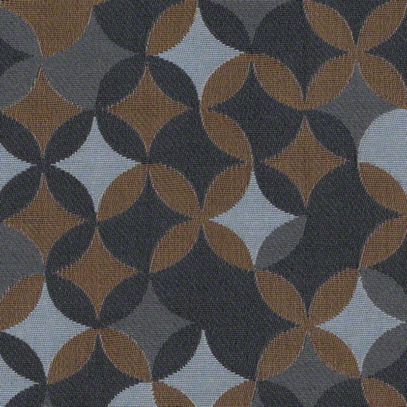 Remnant of CF Stinson Whirl Blue Yonder Upholstery Fabric Order Product 1