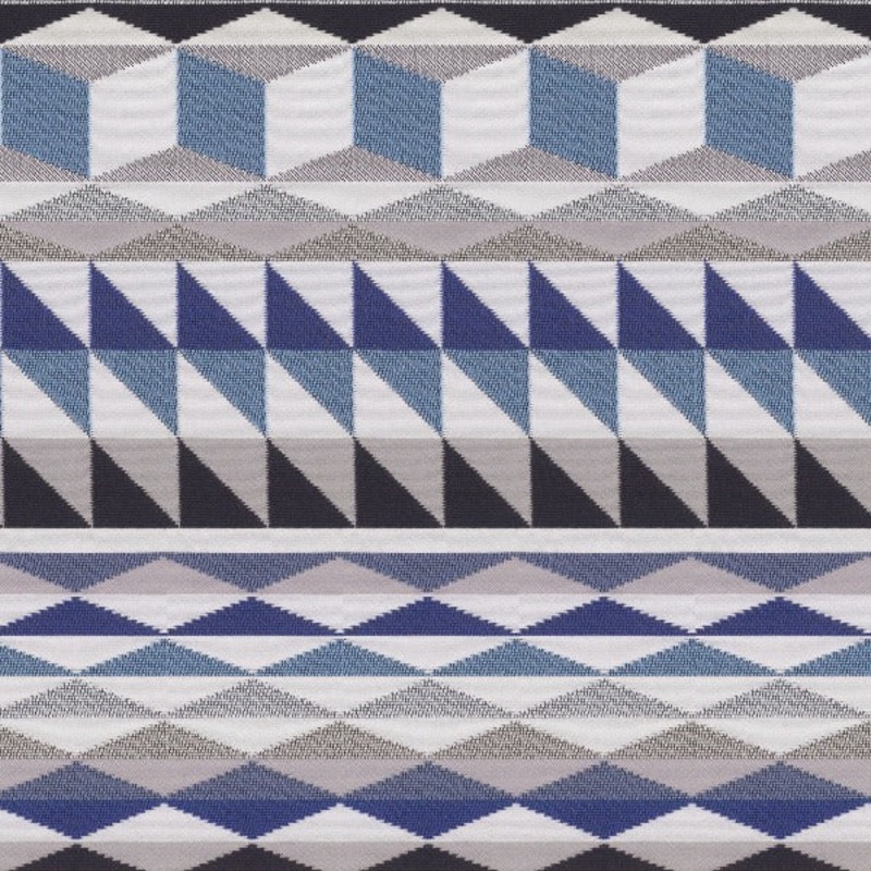 Remnant of Momentum Tivoli Royal Blue Upholstery Fabric Order Product 1