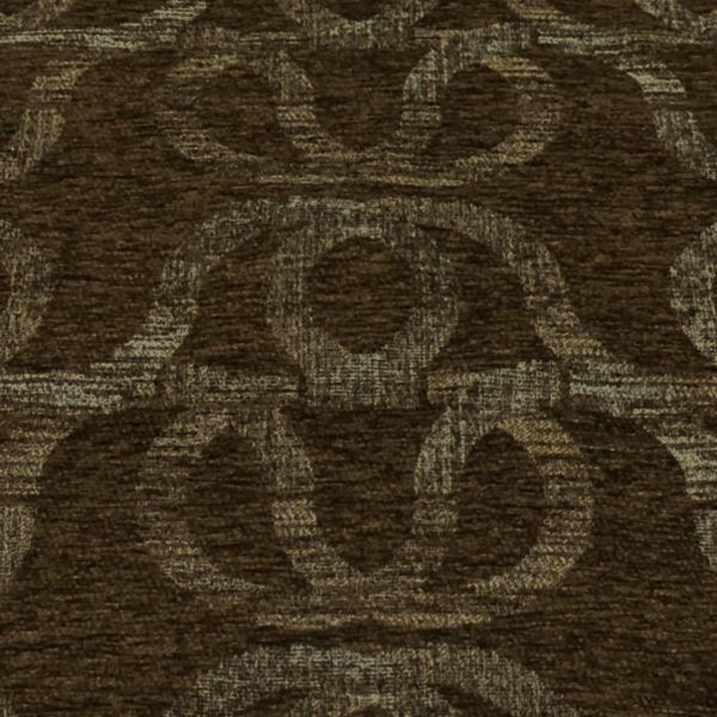 Train Cafe Chenille Brown Upholstery Fabric Order Product