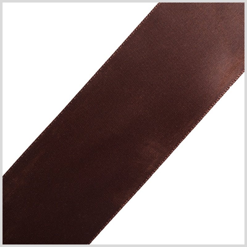 1.5″ Brown Single Face Satin Ribbon
