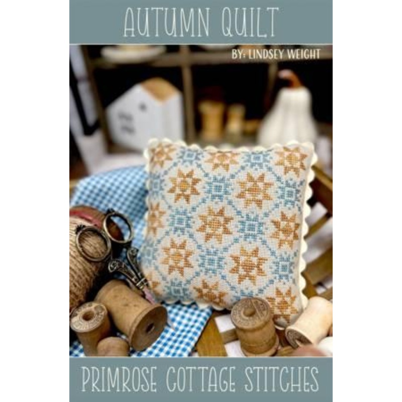 Autumn Quilt Cross Stitch Pattern – Primrose Cottage