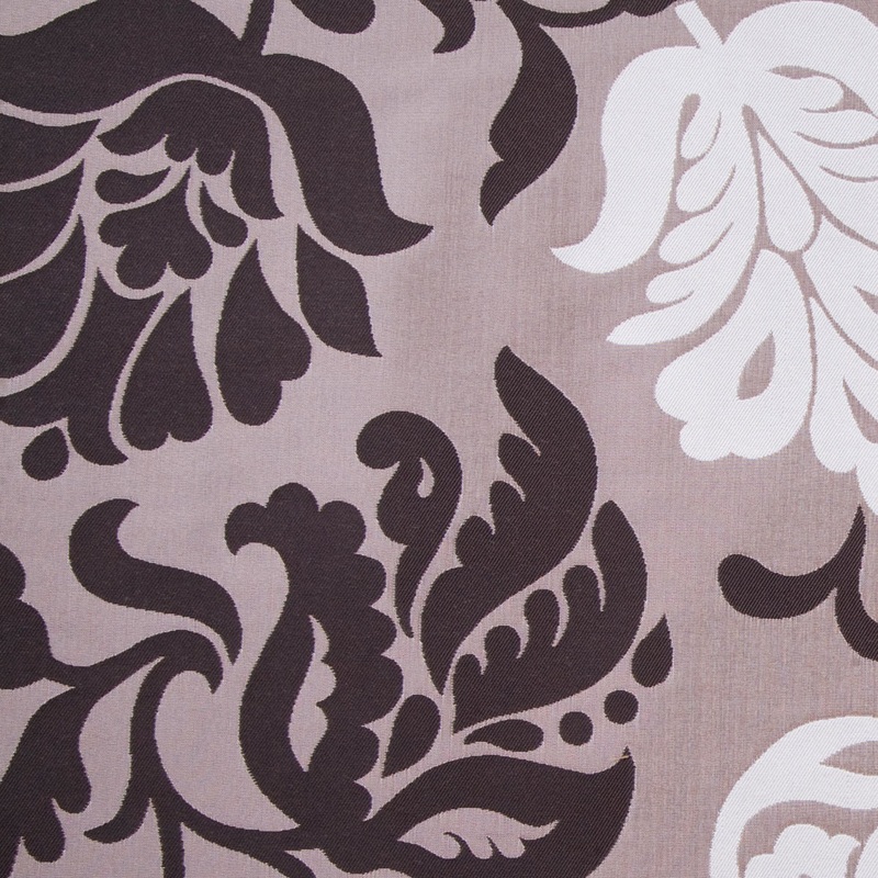 Chocolate/Mink/Natural Floral Woven