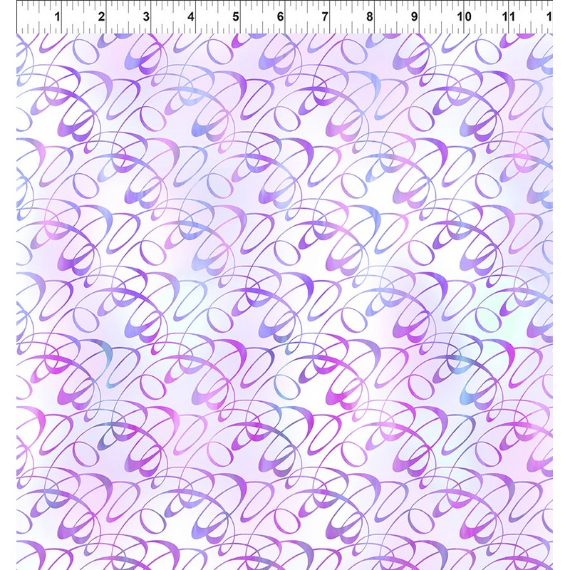 Garden of Dreams II 6JYR2 Purple Swirl