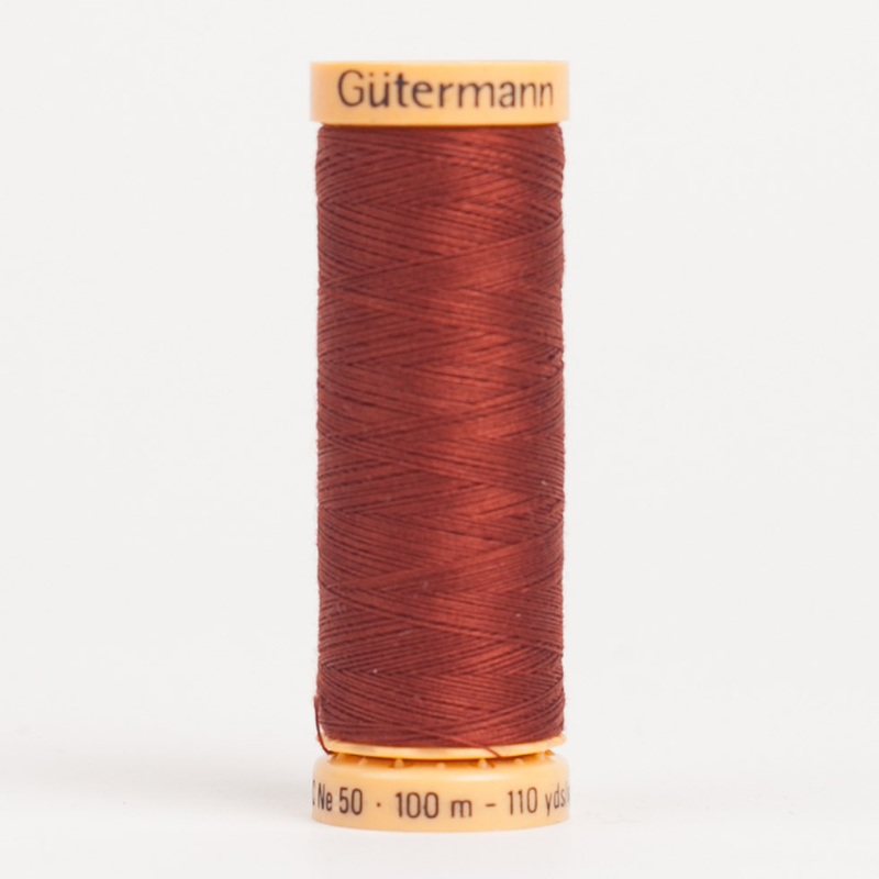 Gutermann Cotton Thread 100m – 4720 Dark Copper
