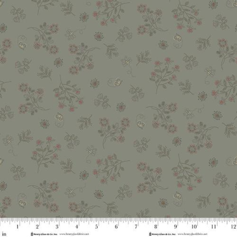 Simply Charming  –   3504-17 Blue Clover
