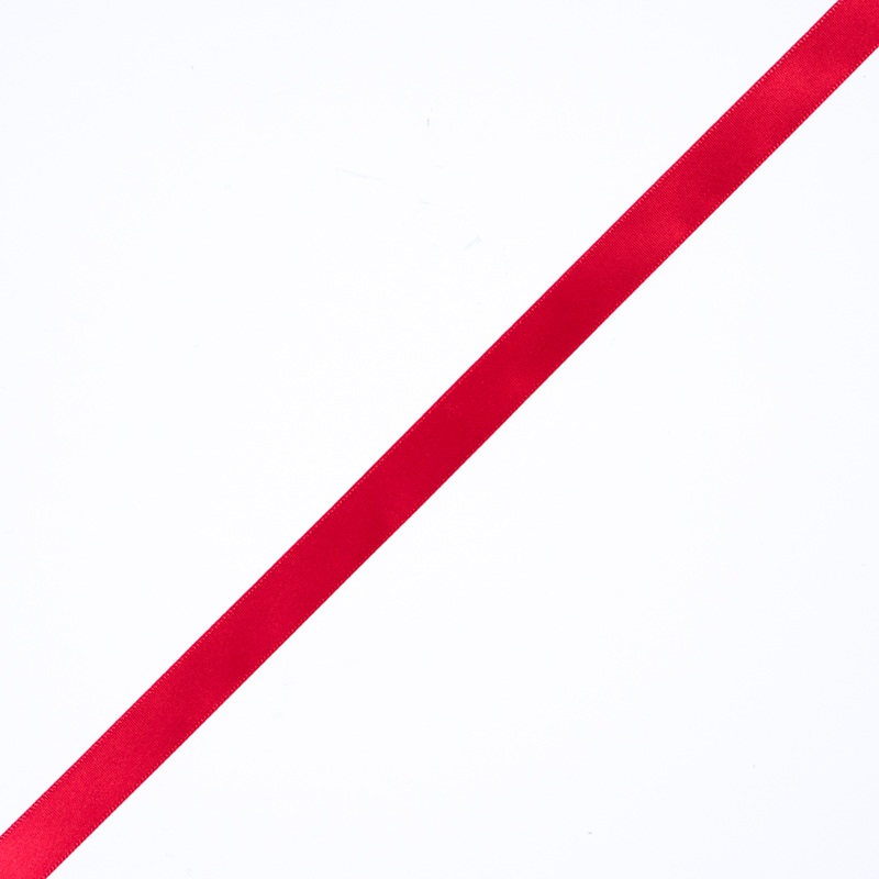 1/2″ Red Single Face Satin Ribbon