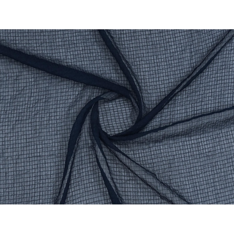 150cm Unique Check Crinkle Chiffon DR2392-15 DR2392-15