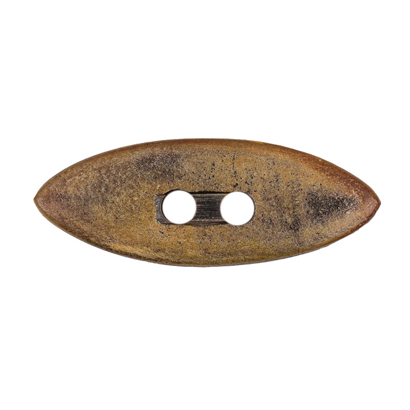 Black/Natural Horn Toggle – 90L/57mm